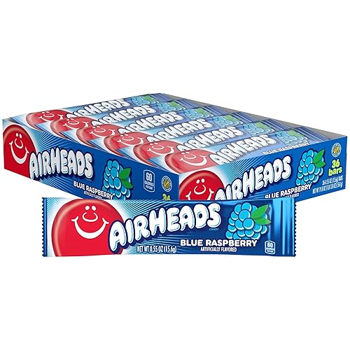 Airheads Blue Raspberry Single (36 x 15,6gr) (Sweet Things)