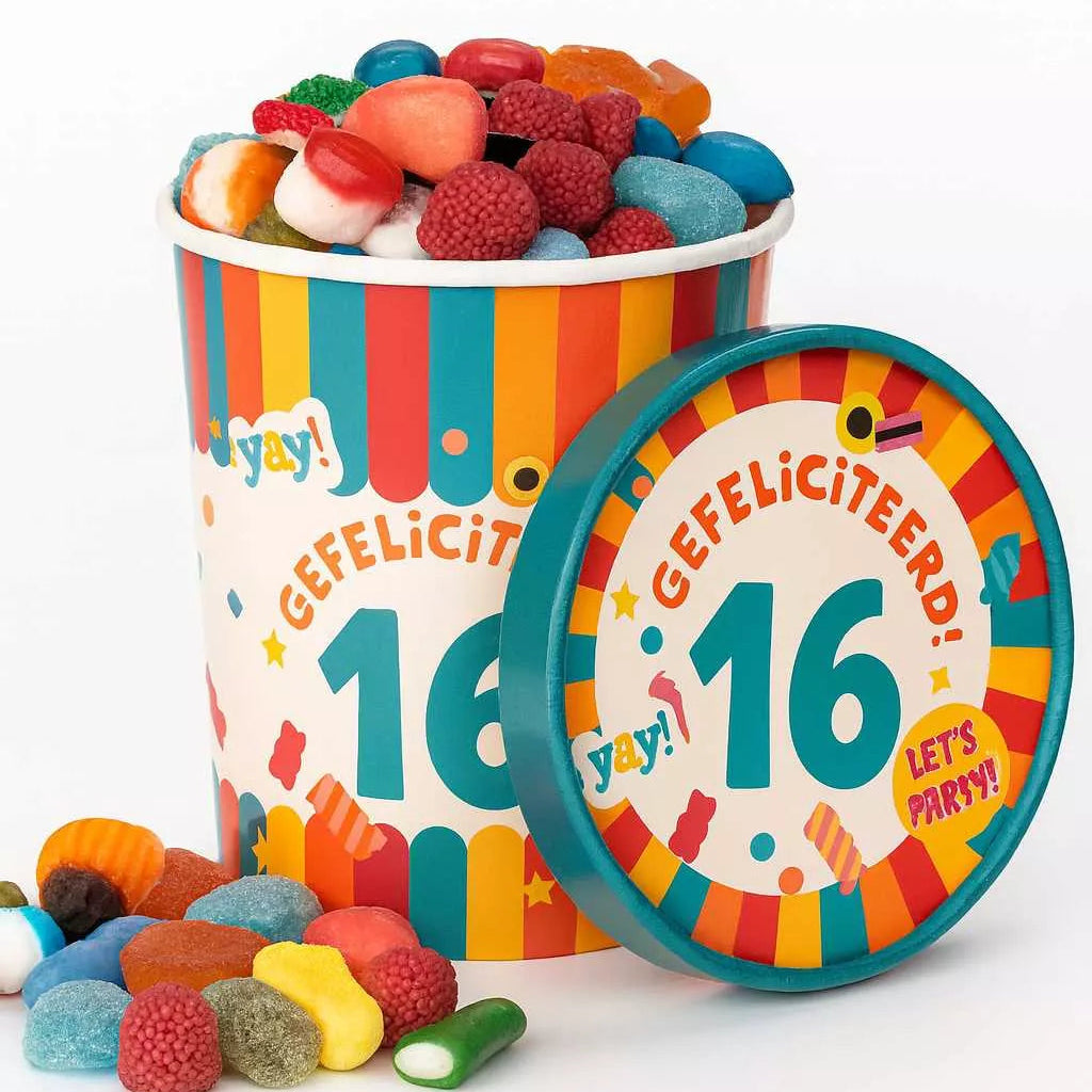 16-Jaar Candy Bucket (Sweet Things)