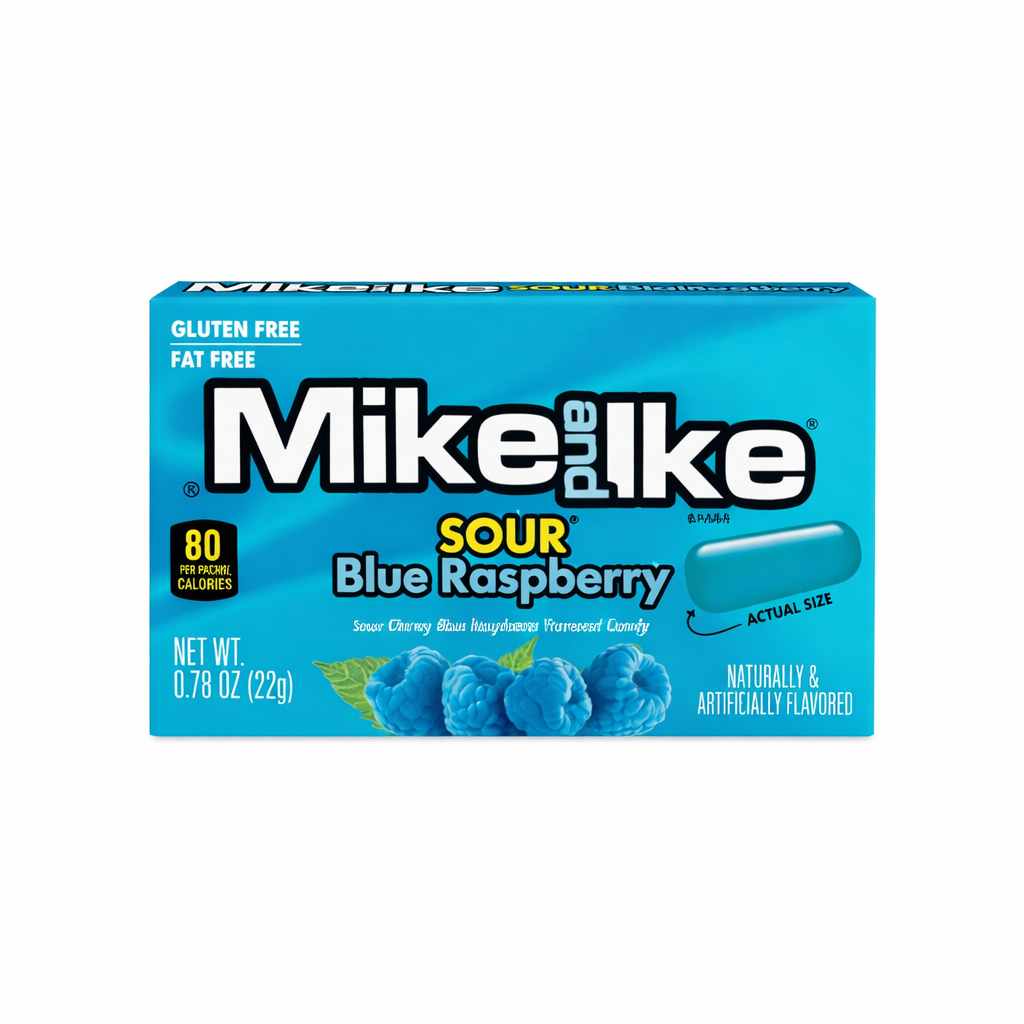 Mike and Ike Sour Blue Raspberry (Sweet Things)