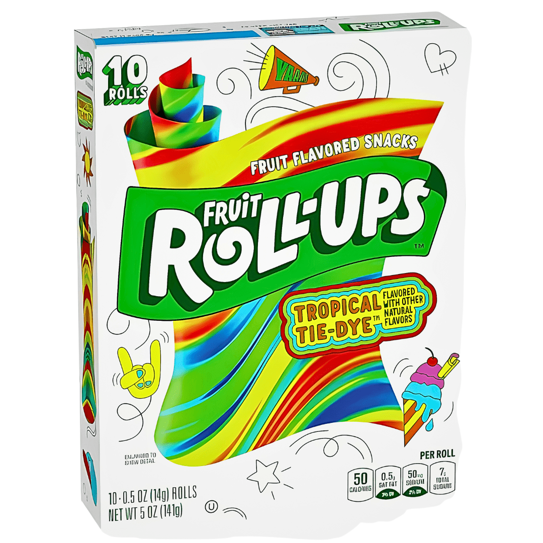 Fruit Roll-Ups Tropical Tie-Dye (Sweet Things)