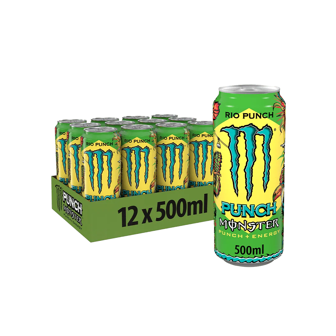 Monster Energy Rio Punch (12 x 500 ml) (Sweet Things)