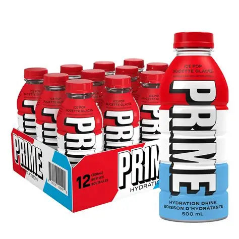 Prime Hydration Ice Pop (12x500ml) (Sweet Things)
