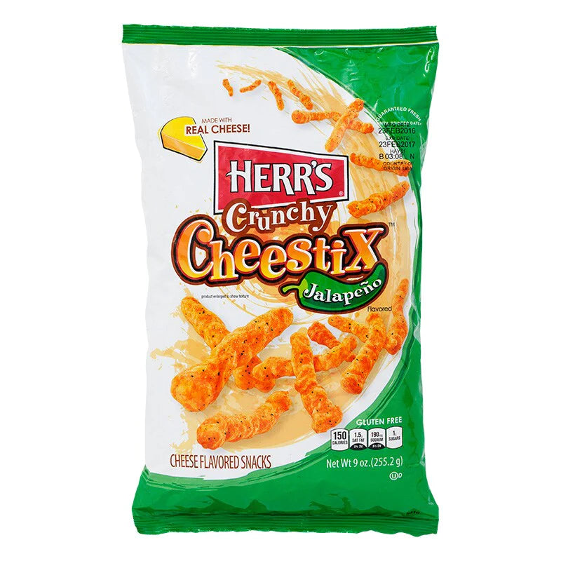 Herr’s Cheestix Jalapeño (Sweet Things)