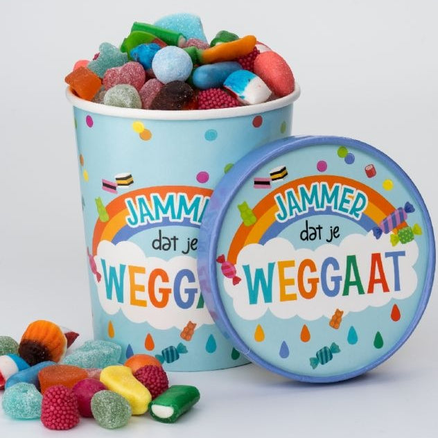 Jammer Dat Je Weggaat - Candy Bucket (Sweet Things)