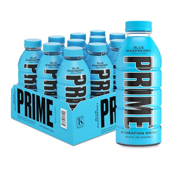 Prime Hydration Blue Raspberry (12x500ml) (Sweet Things)