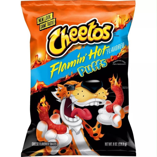 Cheetos Flaming Hot Puffs (Sweet Things)