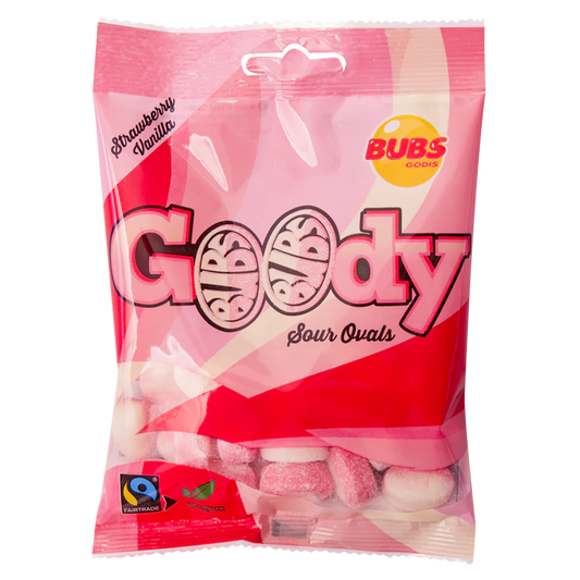 Bubs Goody Ovals Sour Strawberry/Vanilla (Sweet Things)