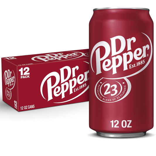 Dr Pepper Regular (12 x 355ml) - USA (Sweet Things)