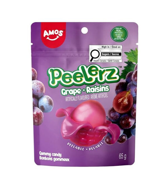 AMOS Peelerz Gummy Grape 65g (Sweet Things)