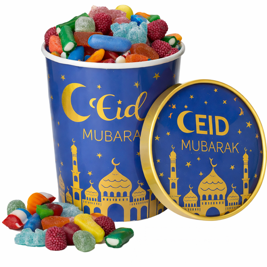 Eid Mubarak Snoeppot – Gevuld met 100% Halal Snoep (Sweet Things)