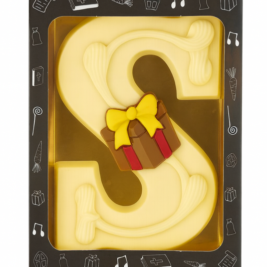 Witte Chocoladeletter S (Sweet Things)