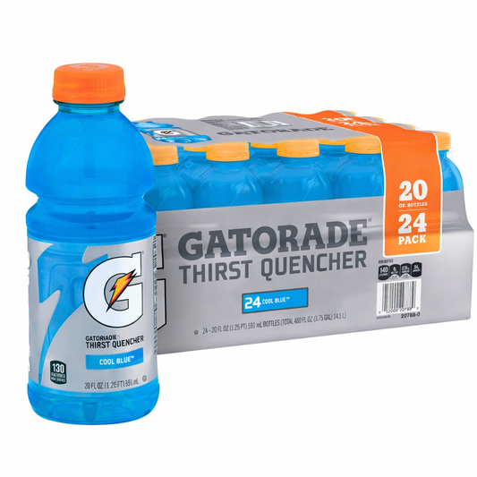 Gatorade Cool Blue (24 x 591 ml) (Sweet Things)