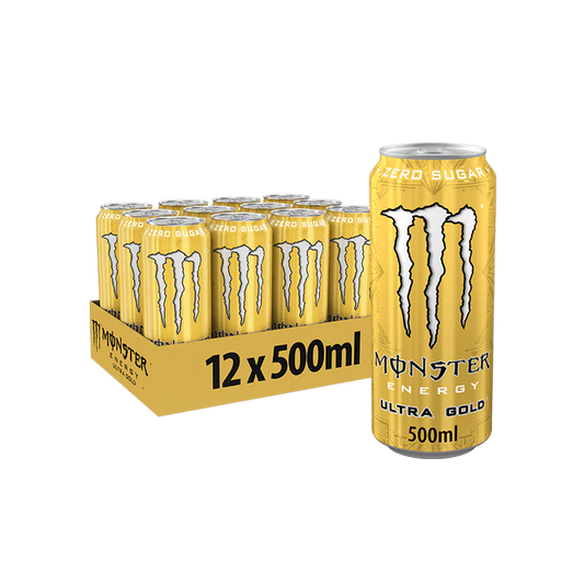 Monster Energy Ultra Gold (12 x 500 ml) (Sweet Things)
