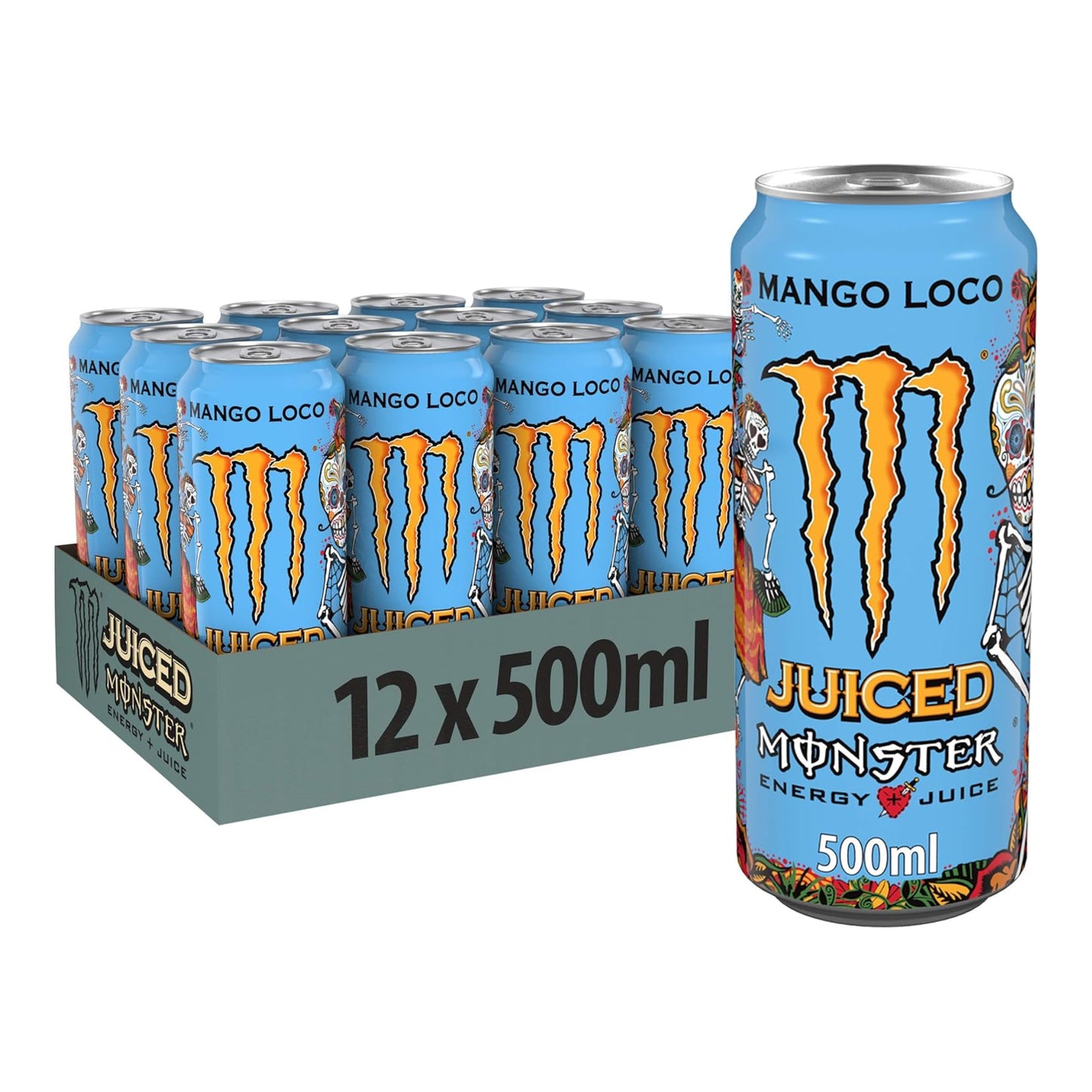 Monster Energy Mango Loco (12 x 500 ml) (Sweet Things)