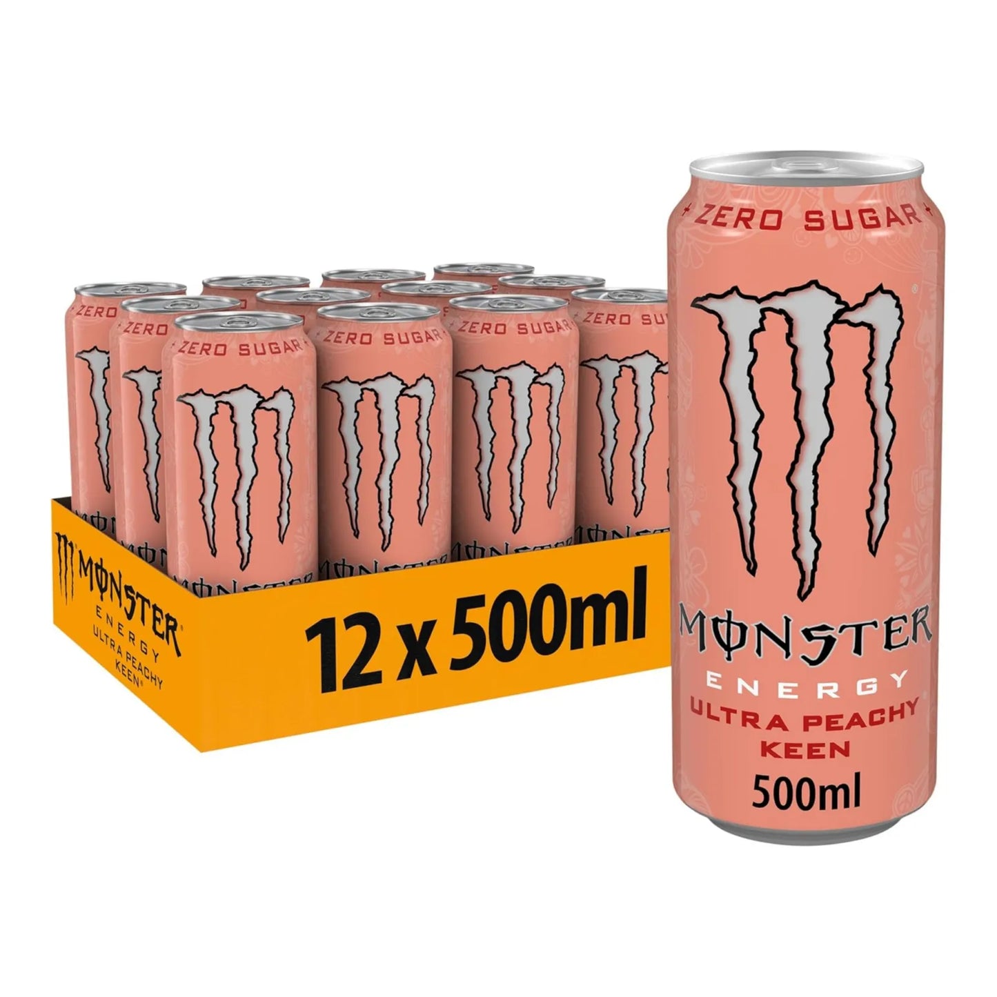 Monster Energy Ultra Peachy Keen (12 x 500 ml) (Sweet Things)