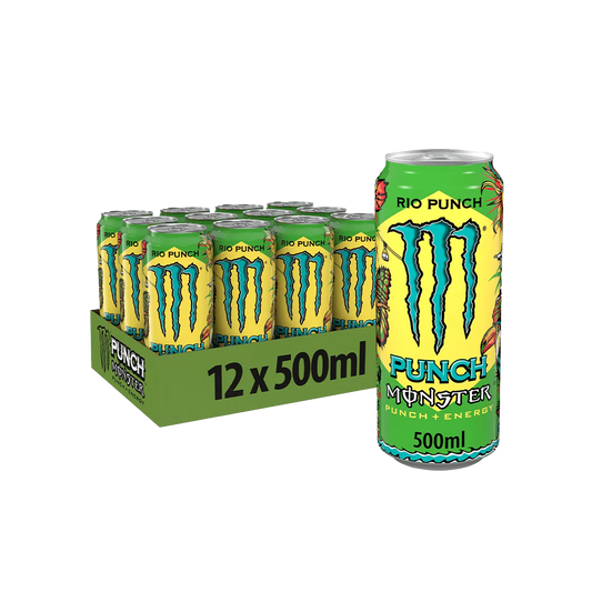 Monster Energy Rio Punch (12 x 500 ml) (Sweet Things)
