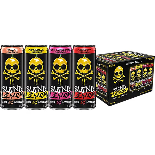 Monster Blind Lemonade Pack (12x355ml) 6% Alcohol - 21+ (Sweet Things)