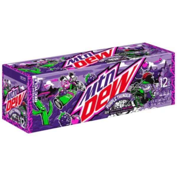Mountain Dew Purple Thunder (12x355ml) (Sweet Things)