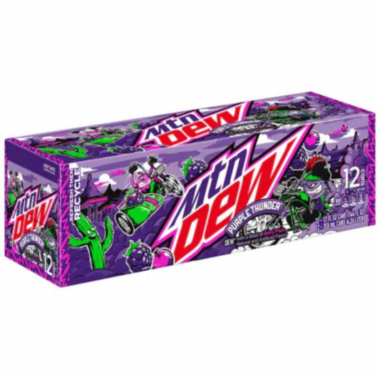 Mountain Dew Purple Thunder (12x355ml) (Sweet Things)