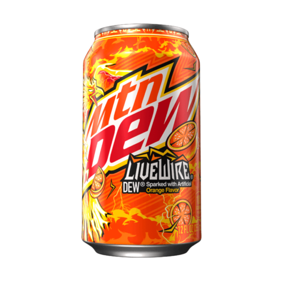 Mountain Dew Orange LiveWire 355ml (Sweet Things)