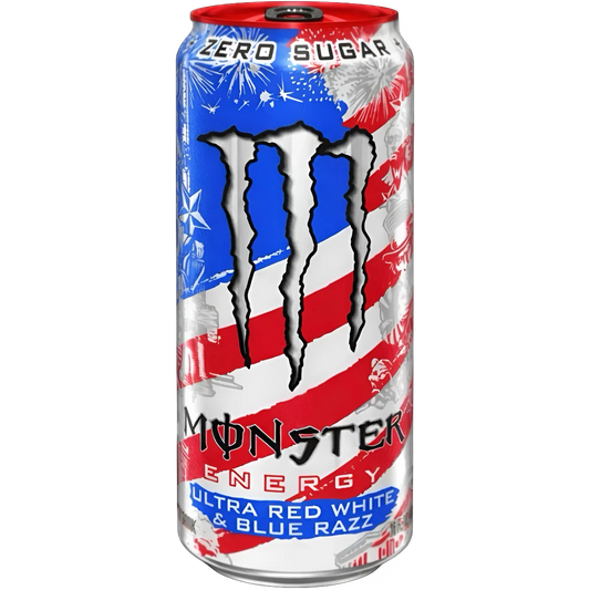 Monster Energy Ultra Red White &amp; Blue Razz USA (Sweet Things) PreOrder!