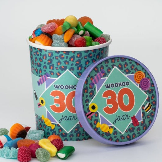 30-Jaar Candy Bucket (Sweet Things)