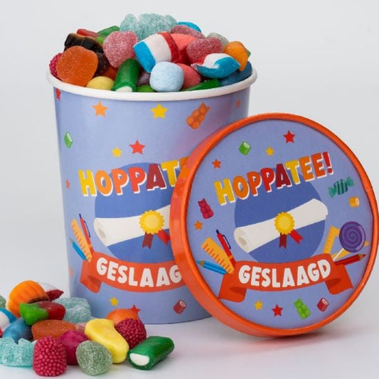 Hoppatee! Geslaagd - Candy Bucket (Sweet Things)