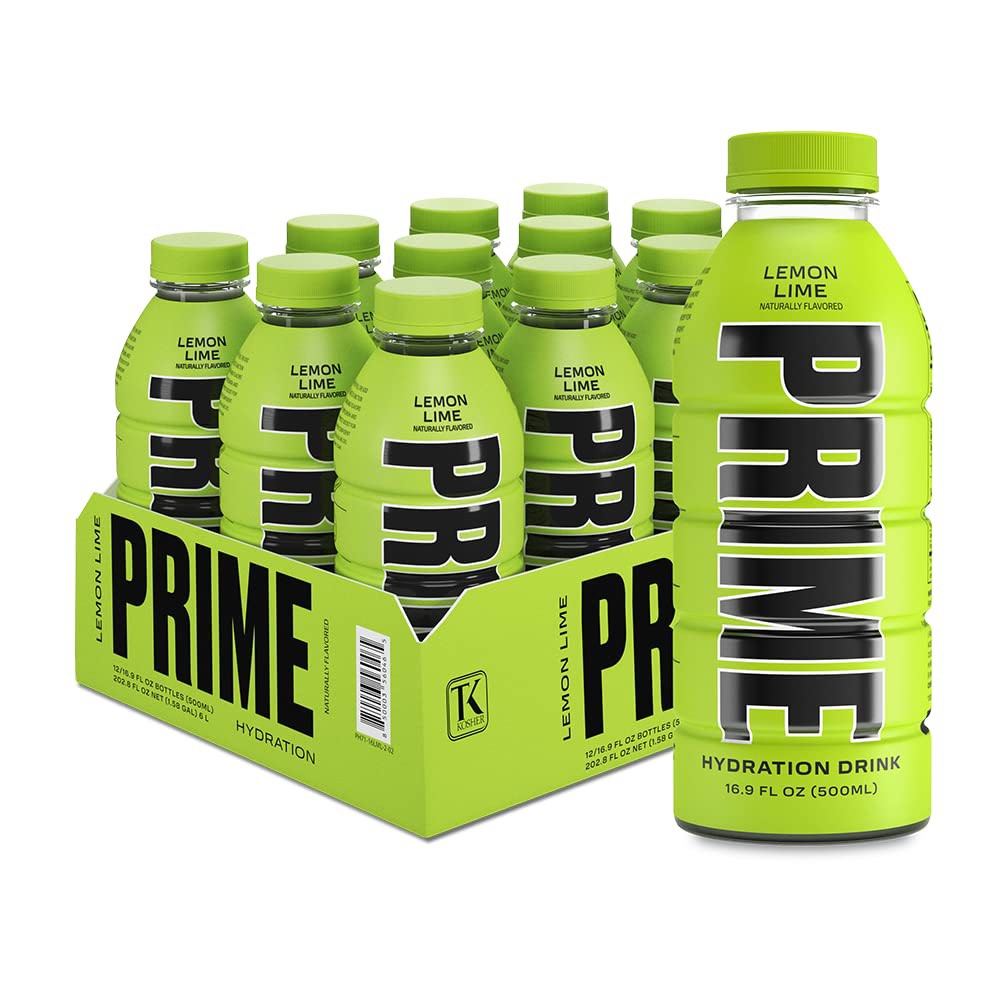 Prime Hydration Lemon Lime (12x500ml) (Sweet Things)