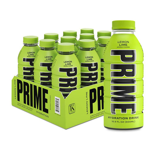Prime Hydration Lemon Lime (12x500ml) (Sweet Things)
