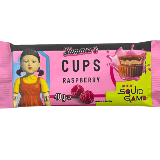 Squid Game Milk Chocolate Raspberry Cup 40gr (Sweet Things)